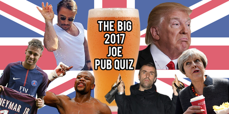 The Big 2017 JOE Pub Quiz