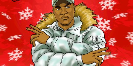 Big Shaq keeps his jacket on as he releases a Christmas version of “Man’s Not Hot”