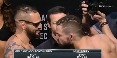 Mike Perry explains why he sniffed opponent at weigh-ins