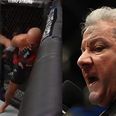 Bruce Buffer’s footage of the longest flurry in UFC history is something else