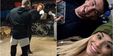 Being Paige VanZant’s boyfriend is not without its dangers