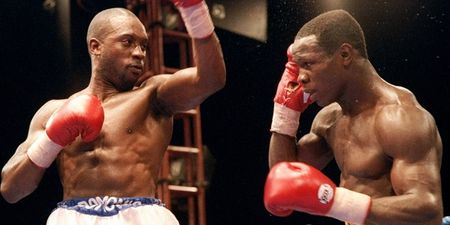 Nigel Benn has responded to Chris Eubank’s very public advice for his son