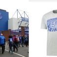 Everton recalls t-shirt after it features Liverpool fans celebrating