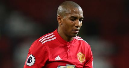 Ashley Young is reportedly none too pleased with BT Sport