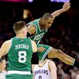 Al Horford: “Shaq elbowed me in the face in my first game as a rookie.”