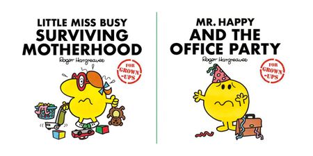 Mr Men are ‘all grown up’ with brilliant new adult book collection