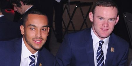 Wayne Rooney played a huge role in getting Theo Walcott to Everton