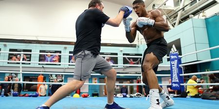 Here’s what really happened in that sparring session between Anthony Joshua and David Price