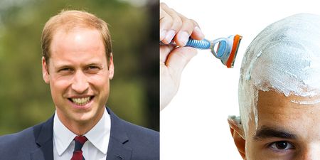 Prince William has finally bit the bullet and shaved his head