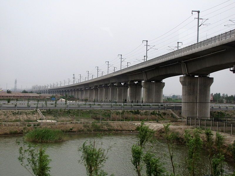 The Danyang-Kunshan Grand Bridge in China