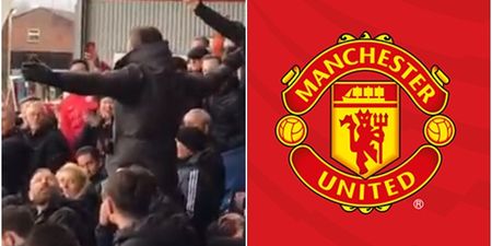 Michael Carrick was singing in the away end with Man United fans against Burnley