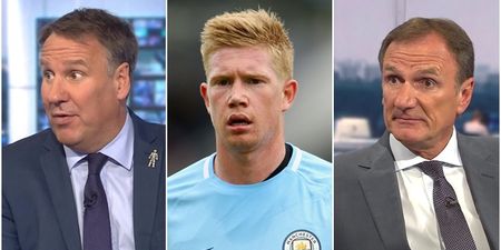 Soccer Saturday clip from when Kevin De Bruyne joined Man City is incredible
