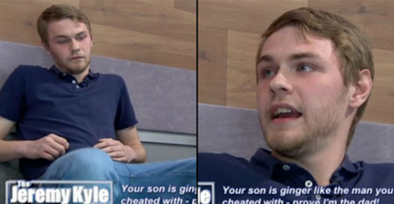 Jeremy Kyle viewers spot something when dad claims ginger child isn’t his
