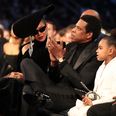 WATCH: Blue Ivy warns Beyonce and Jay-Z to stop clapping during Grammys