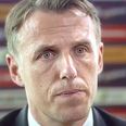 WATCH: Phil Neville looks utterly miserable whilst insisting he has ‘best job in football’