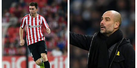 Manchester City trigger Aymeric Laporte’s £57m release clause