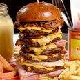 This 3kg cheeseburger is free for anyone who can demolish it under the time limit