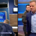 Jeremy Kyle floored during fight with guest over lie detector result