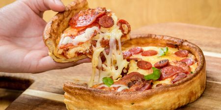 Morrisons have just launched a Yorkshire pudding pizza and it looks delicious