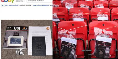 Man United supporters furious as some fans try to sell Munich mementos online