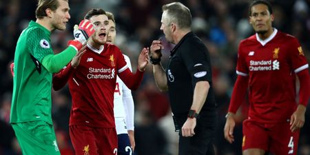 Liverpool fans rage at Jon Moss and his linesman after incredible final 10 minutes at Anfield