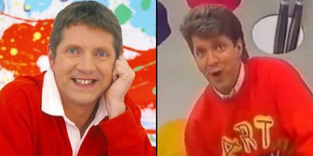 Art Attack presenter Neil Buchanan is now in a metal band and looks unrecognisable