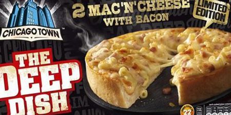 Chicago Town have launched a £1 mac and cheese pizza
