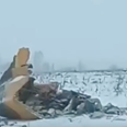First video from Russian jet crash site, 71 believed dead