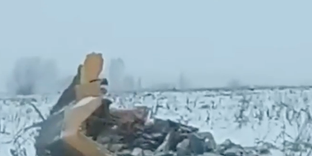 First video from Russian jet crash site, 71 believed dead