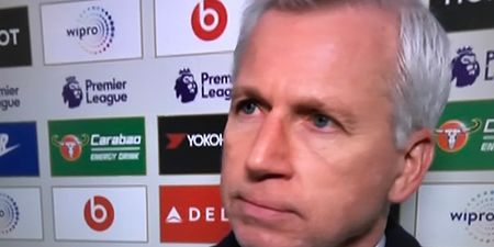 Viewers react to “ridiculous” question aimed at Alan Pardew