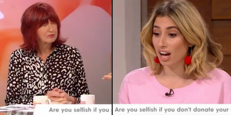 Stacey Solomon is being destroyed on social media for her views on organ donation