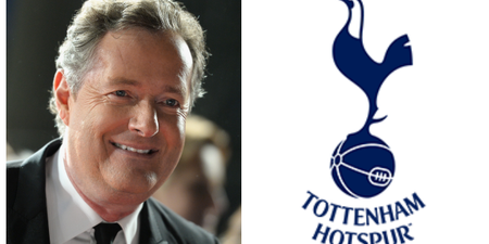 Spurs fans are all saying the same thing in response to this Piers Morgan tweet