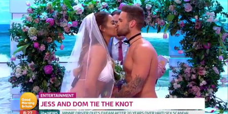 Love Island’s Jess reveals the truth about Valentine’s Day wedding to Dom