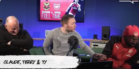 Ty from Arsenal Fan TV got into a heated argument with a literal child