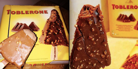 You can now buy Toblerone ice creams in the UK and they look delicious