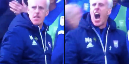 WATCH: Mick McCarthy tells own fans to “f*ck off” after goal
