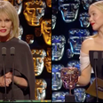 Jennifer Lawrence ‘dissed’ Joanna Lumley live on stage last night and people are p**sed off