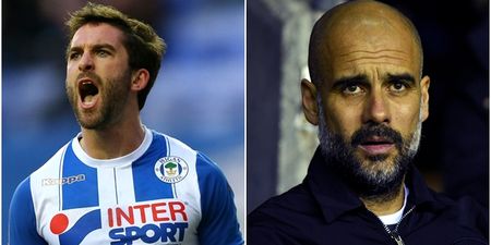 Will Grigg has ended Man City’s chances of winning the quadruple