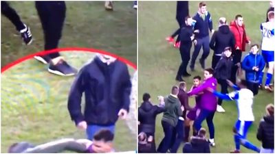 Sergio Aguero involved in altercation with Wigan fan after FA Cup loss