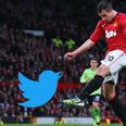 Robin van Persie’s notifications blew up during Manchester United draw
