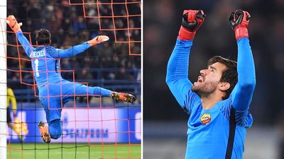 Whilst everyone was raving about De Gea, Liverpool target Alisson produced an ever better save