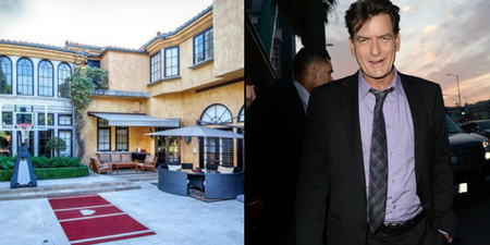 Charlie Sheen just put his huge mansion on sale for a ridiculous price