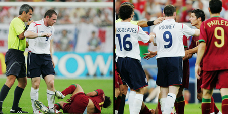 Gerrard has told Rooney exactly what he should have done after Ronaldo’s wink in 2006