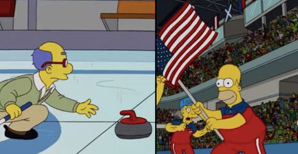 The Simpsons predicted what would happen at the Winter Olympics