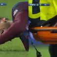 Neymar stretchered off in tears after suffering injury playing for PSG