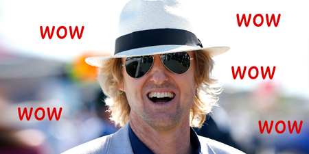 Hundreds of Australians gathered together to say ‘Wow’ like Owen Wilson
