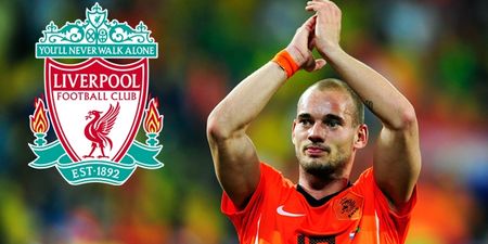 Wesley Sneijder has explained why he rejected the chance to sign for Liverpool