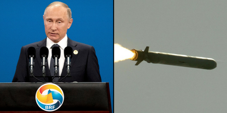 Vladimir Putin claims Russia has ‘invincible missile’