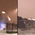 WATCH: Wild scenes as Irish looters completely destroy a Lidl with giant JCB digger