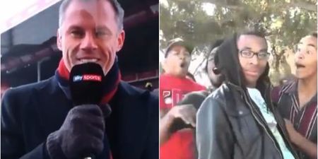 Jamie Carragher checks into the doghouse with joke on Soccer AM